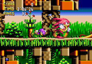 Genesis / 32X / SCD - Knuckles' Chaotix (32X) - Metal Sonic - The