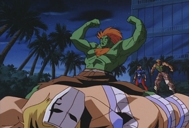 Blanka finds true love  Street Fighter: The Animated Series (1995