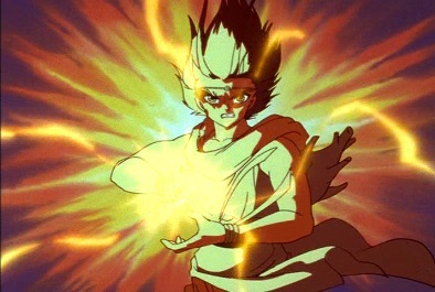 Yu Yu Hakusho Hiei Strong Damage Power GIF