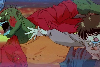 Screenshots do OVA de Yu Yu Hakusho