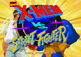 X-Men vs. Street Fighter - PlayStation, PlayStation