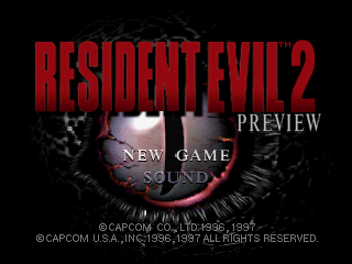 Proto:Resident Evil 2 (PlayStation)/August 27, 1997 (US Preview) - The  Cutting Room Floor