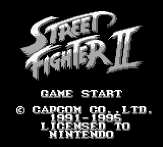 Street Fighter II (Game Boy), Nintendo